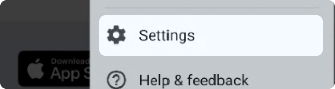 Settings Screenshot